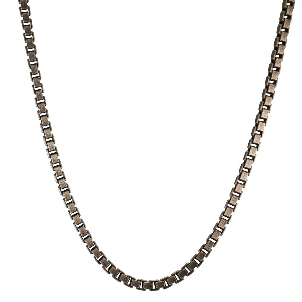 Collier Silber patiniert 60 cm