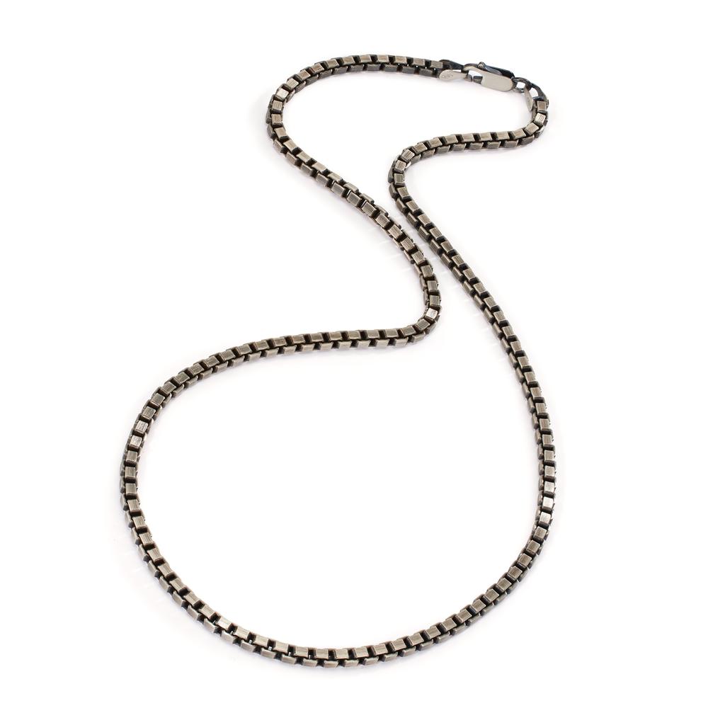 Collier Silber patiniert 60 cm