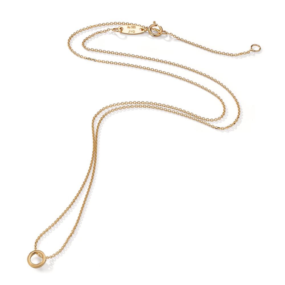 Collier 585/14 K Gelbgold verstellbar