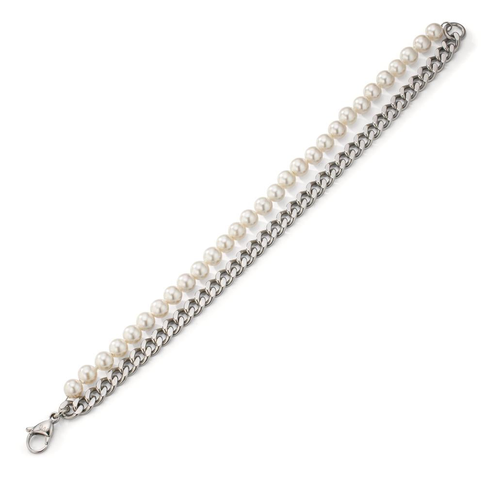 Armband Edelstahl shining Pearls