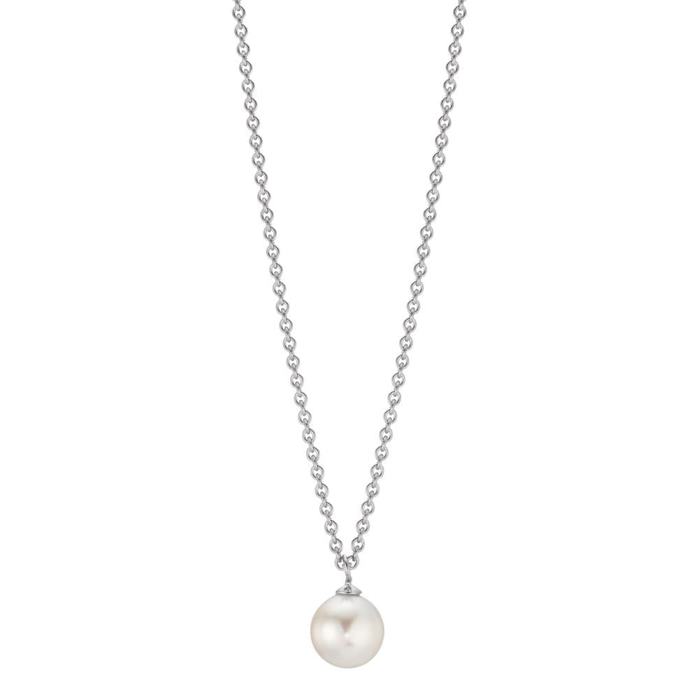 Collier Silber rhodiniert shining Pearls