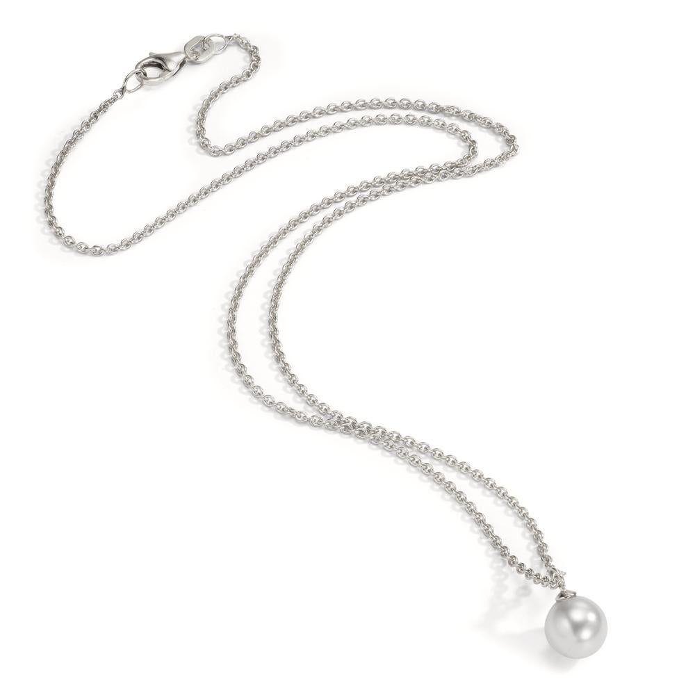 Collier Silber rhodiniert shining Pearls