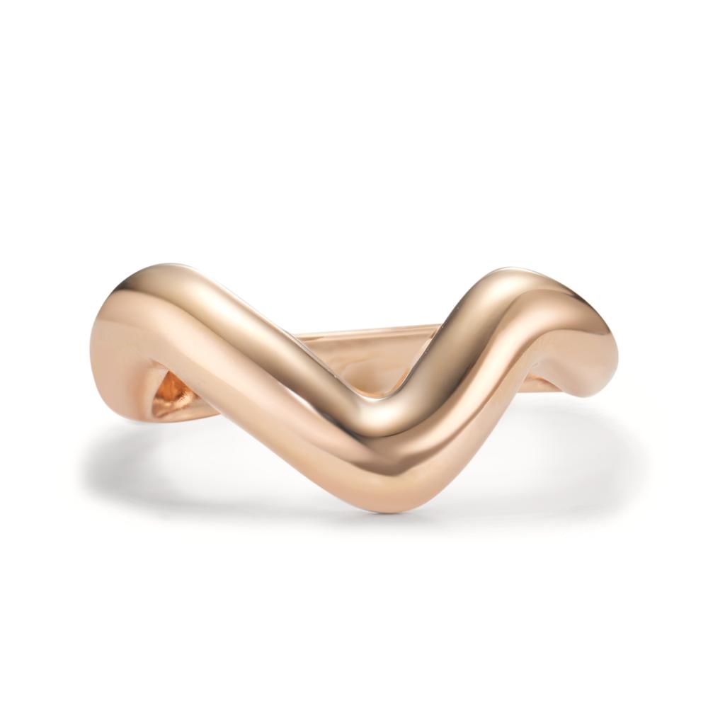 Fingerring Bronze gelb vergoldet