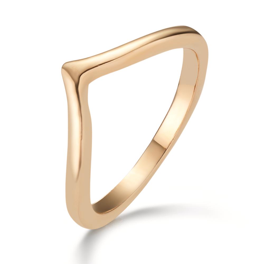 Fingerring Bronze vergoldet 3 Micron