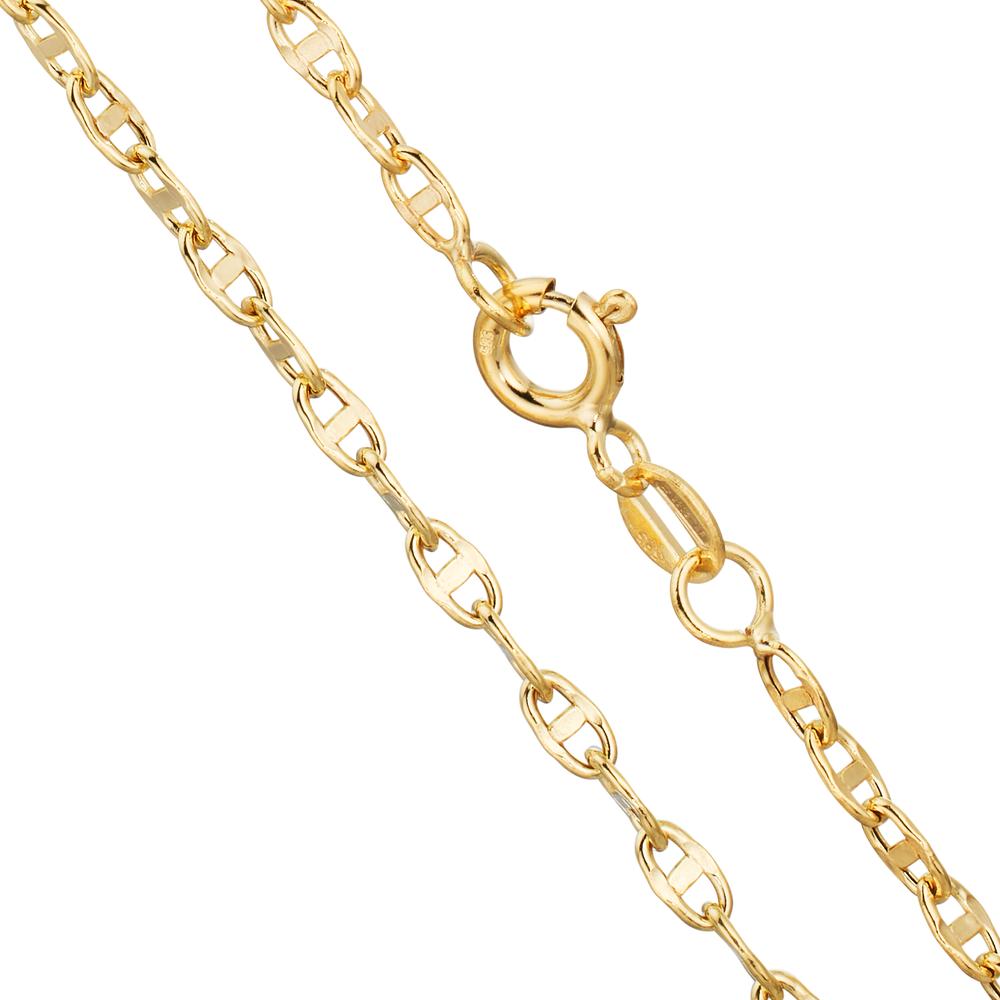 Collier 585/14 K Gelbgold 42 cm