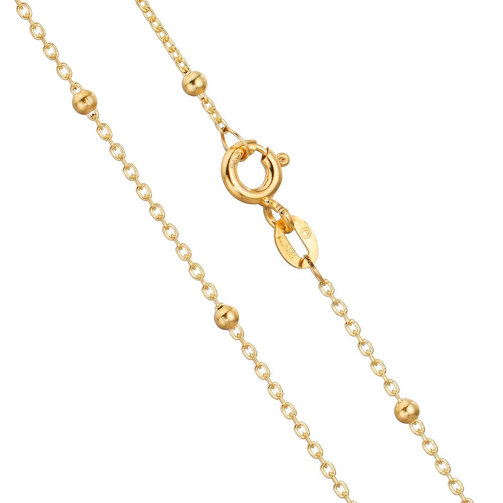 Collier 585/14 K Gelbgold 43 cm